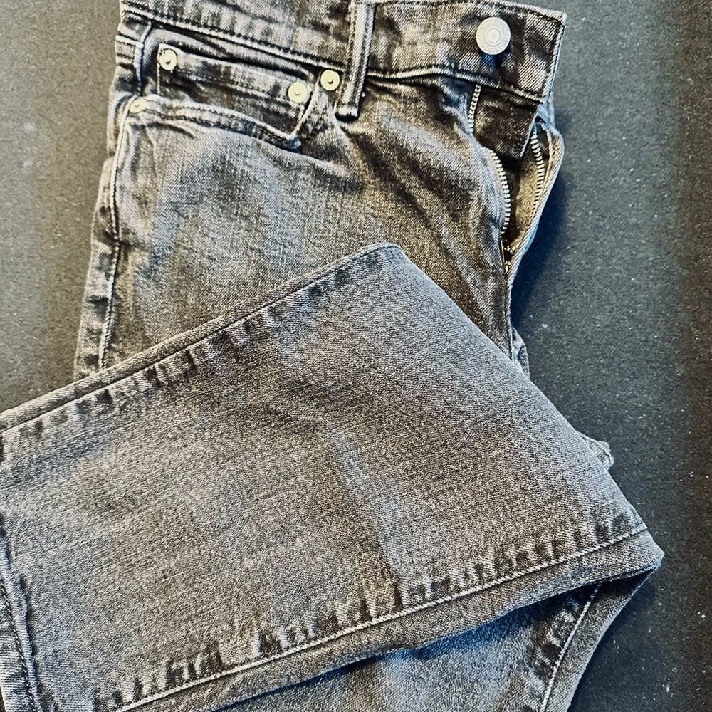 Abercrombie & Fitch Black Denim Jeans (30W 32L)